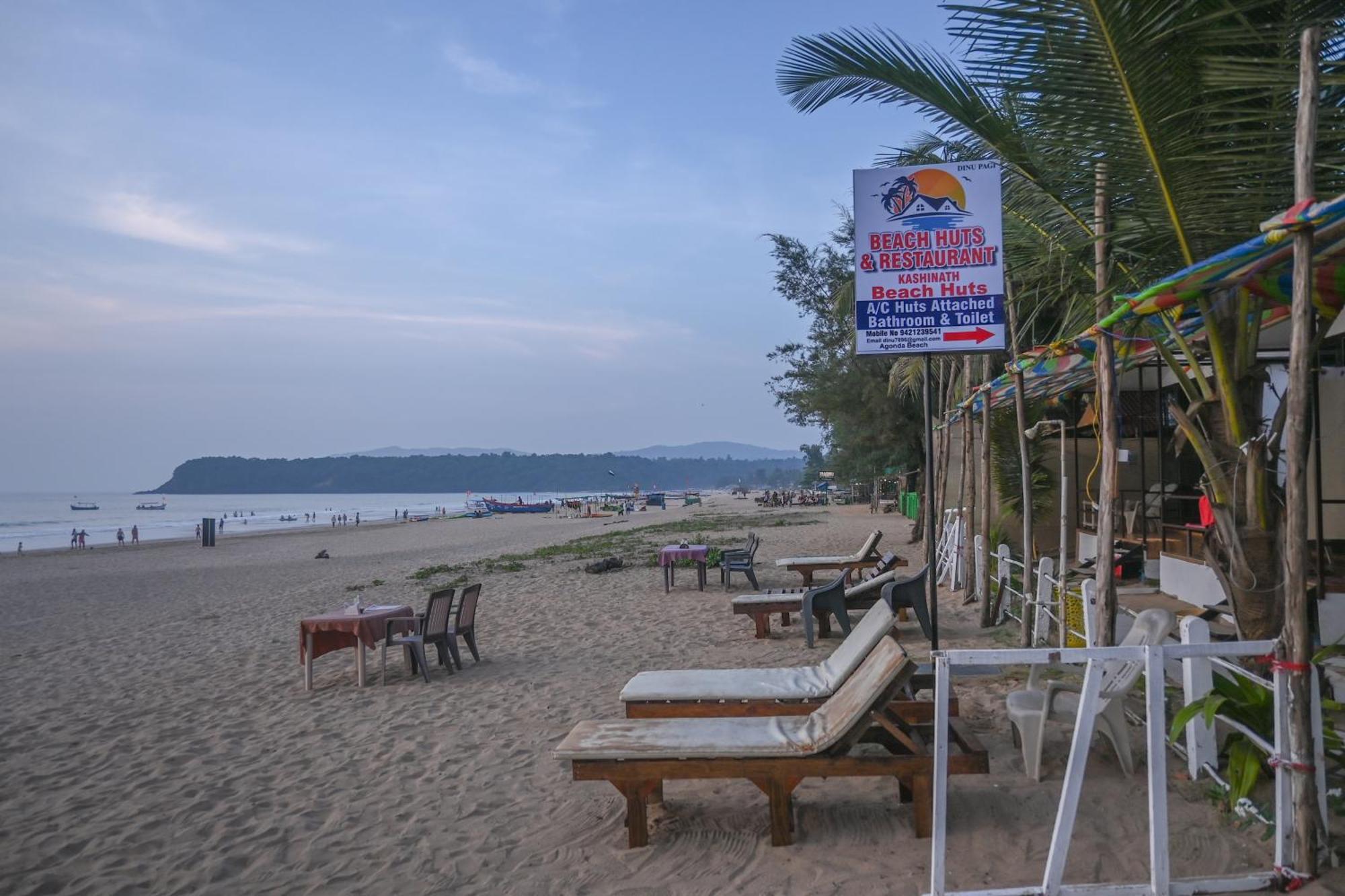 Kashinath Beach Huts Agonda Esterno foto